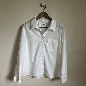 Levi's Button Up Shirt Bright White XL